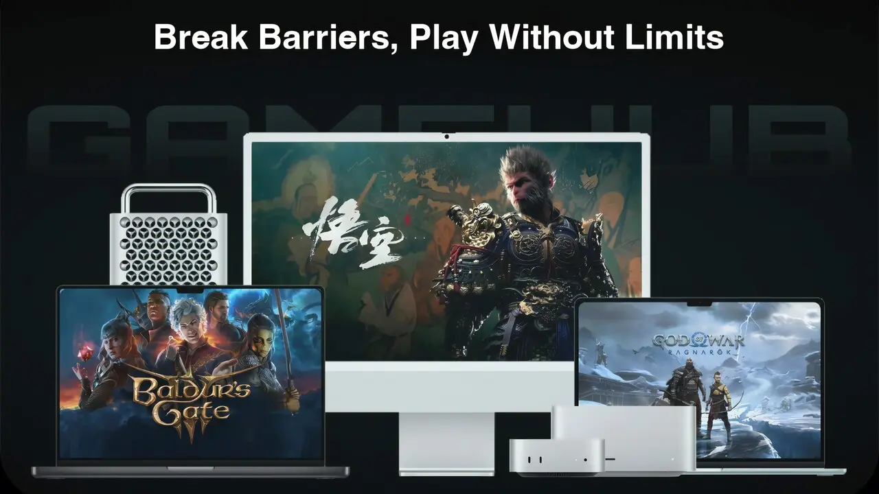 تصویر مرتبط با خبر: Windows-Spiele auf Apple: GameHub für Mac steht als Open Beta bereit