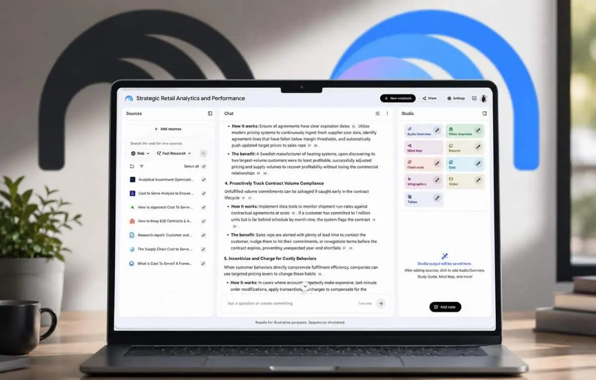 تصویر مرتبط با خبر: جوجل تغيّر اسم تطبيق NotebookLM إلى Gemini Notebook.. وتدمجه في البحث و Gemini | البوابة التقنية