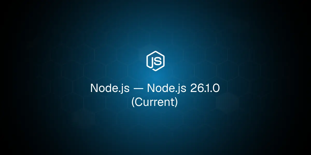 The Node.js Hexagon Logo