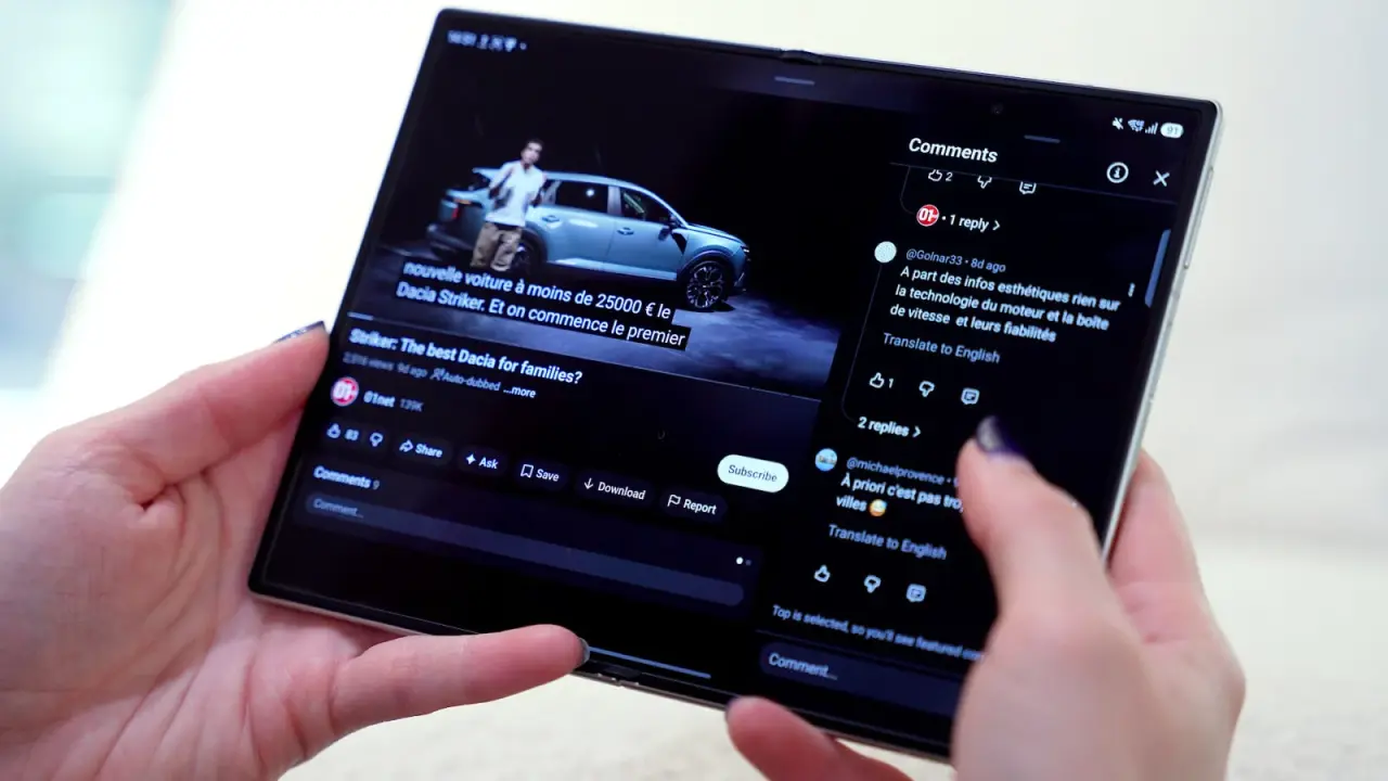 تصویر مرتبط با خبر: Galaxy Z Fold 8 officiel : pourquoi son nouveau format hybride est une aubaine pour le multimédia