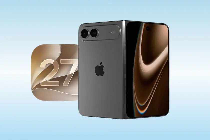 تصویر مرتبط با خبر: Apple acaba de revelar la doble batería del iPhone plegable con iOS 27. Es la mejor noticia para su lanzamiento