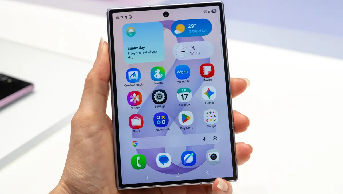 تصویر مرتبط با خبر: Galaxy Z Fold 8 : Samsung casse enfin ses codes avec un étonnant format "passeport"