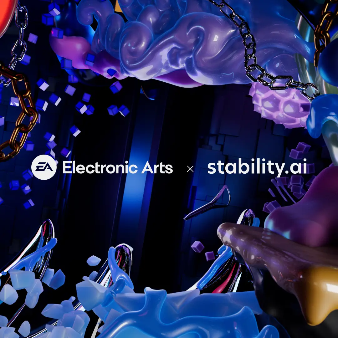 تصویر مرتبط با خبر: Stability AI and EA Partner to Empower Artists, Designers, and Developers to Reimagine Game Development — Stability AI