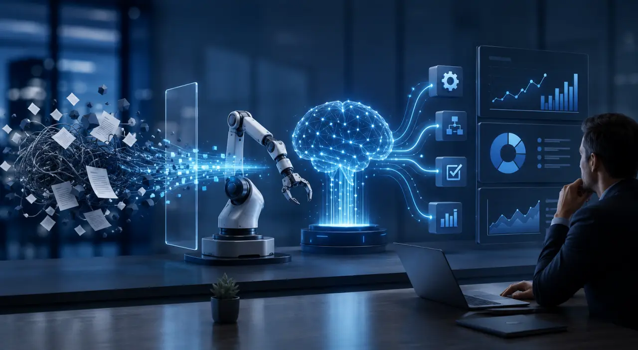 تصویر مرتبط با خبر: Automatización e inteligencia artificial: la nueva ventaja competitiva de las empresas basadas en datos