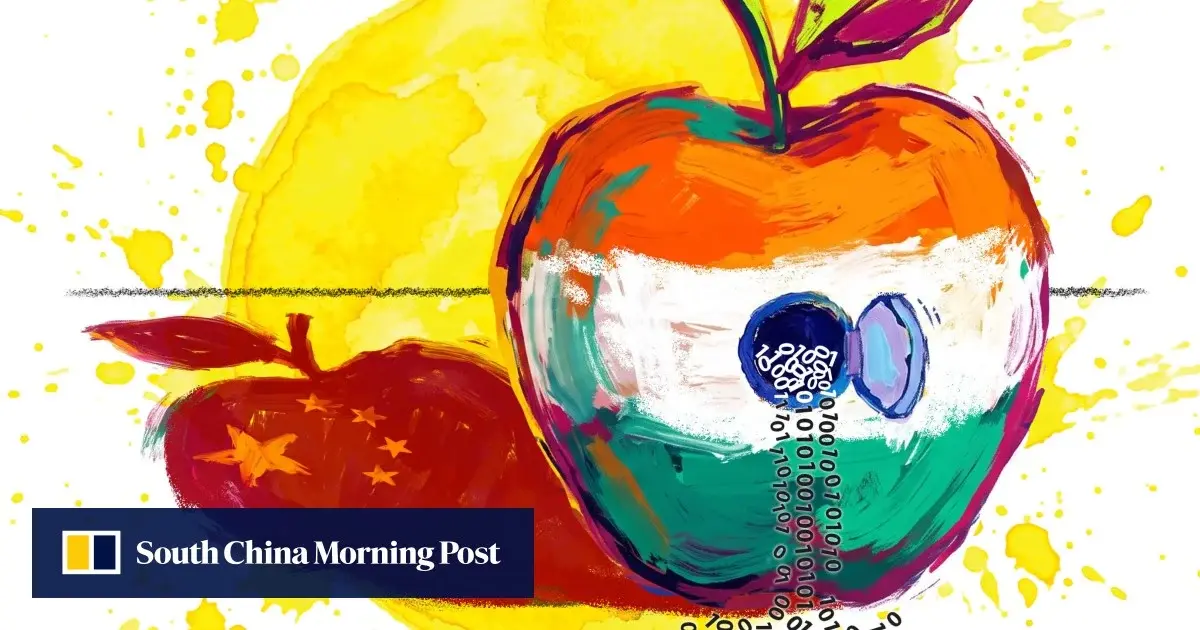 تصویر مرتبط با خبر: After Apple leak, has India lost ground in its supply chain race with China?