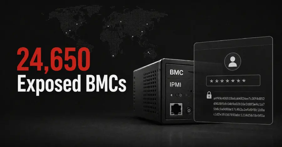 تصویر مرتبط با خبر: 24,650 Internet-Exposed BMCs Disclose IPMI Password Hashes Before Login