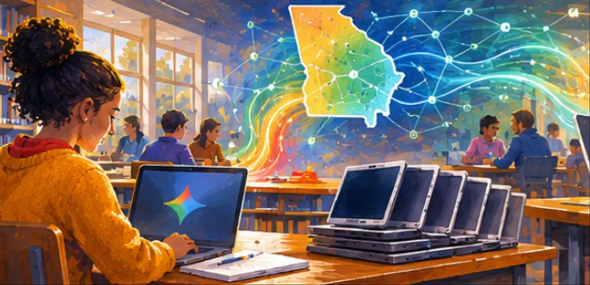 تصویر مرتبط با خبر: Google ofrece formación gratuita en IA a través de las 410 bibliotecas públicas de Georgia