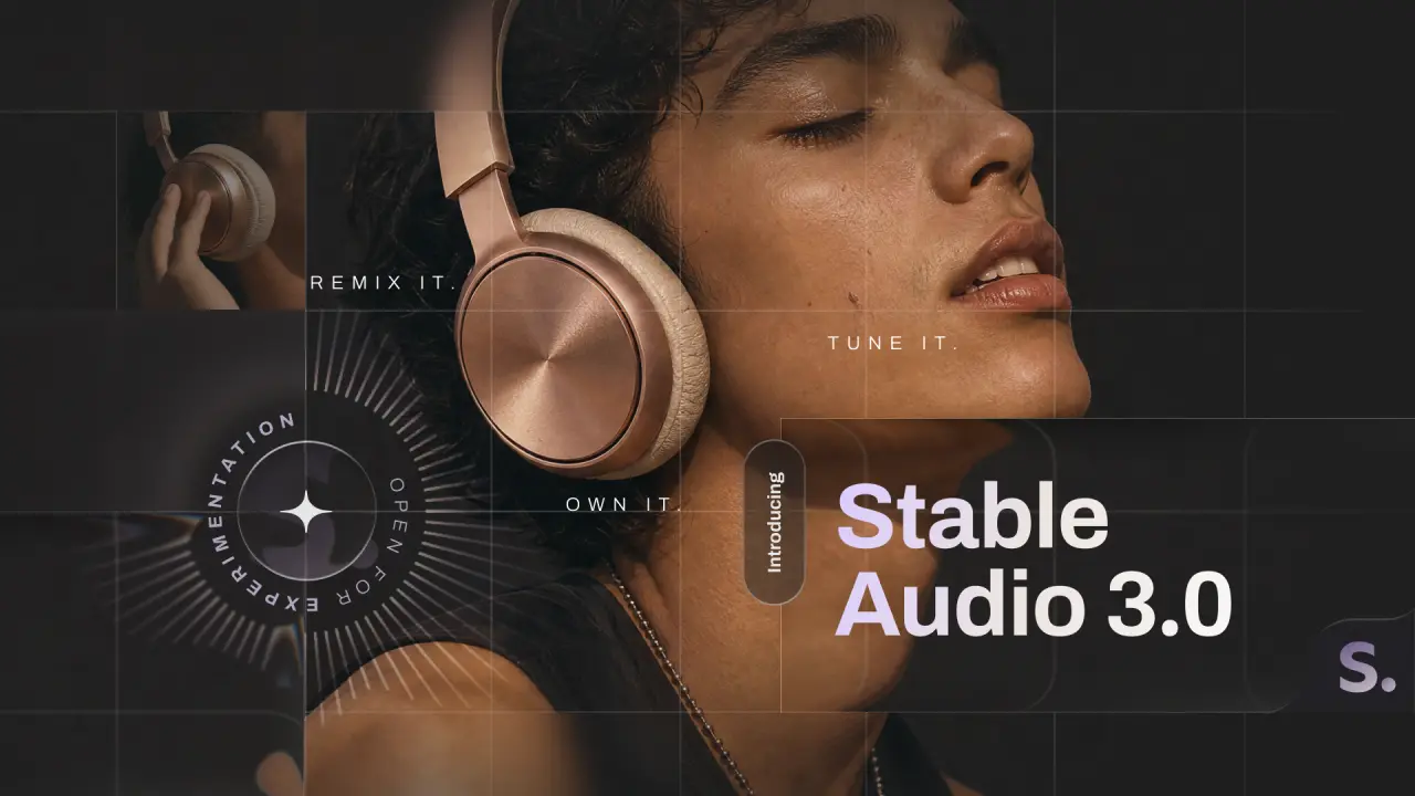 تصویر مرتبط با خبر: Stable Audio 3.0, the model family built with open-weight models<br/> — Stability AI