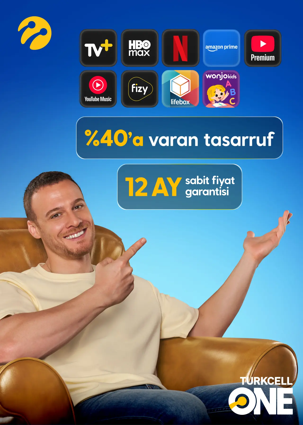 تصویر مرتبط با خبر: En popüler uygulamalar, tek pakette ve tek faturayla Turkcell One’da