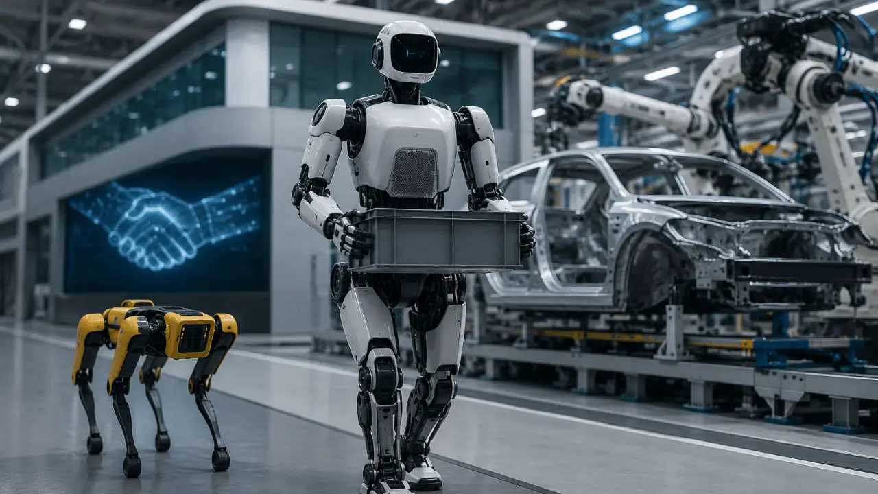 تصویر مرتبط با خبر: Hyundai, Boston Dynamics'in tamamını satın alıyor