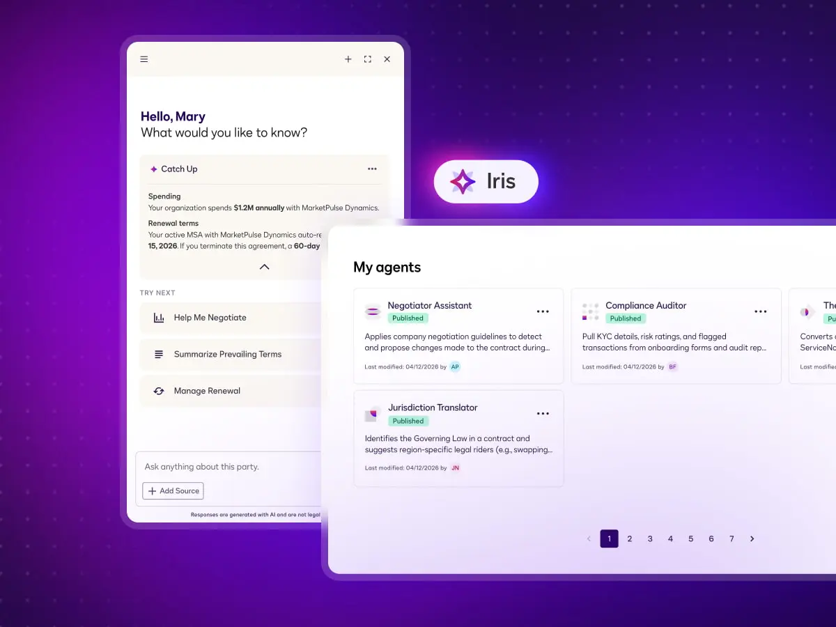 تصویر مرتبط با خبر: Turning Contracts Into the Engine of Business with a New AI Assistant and Agents