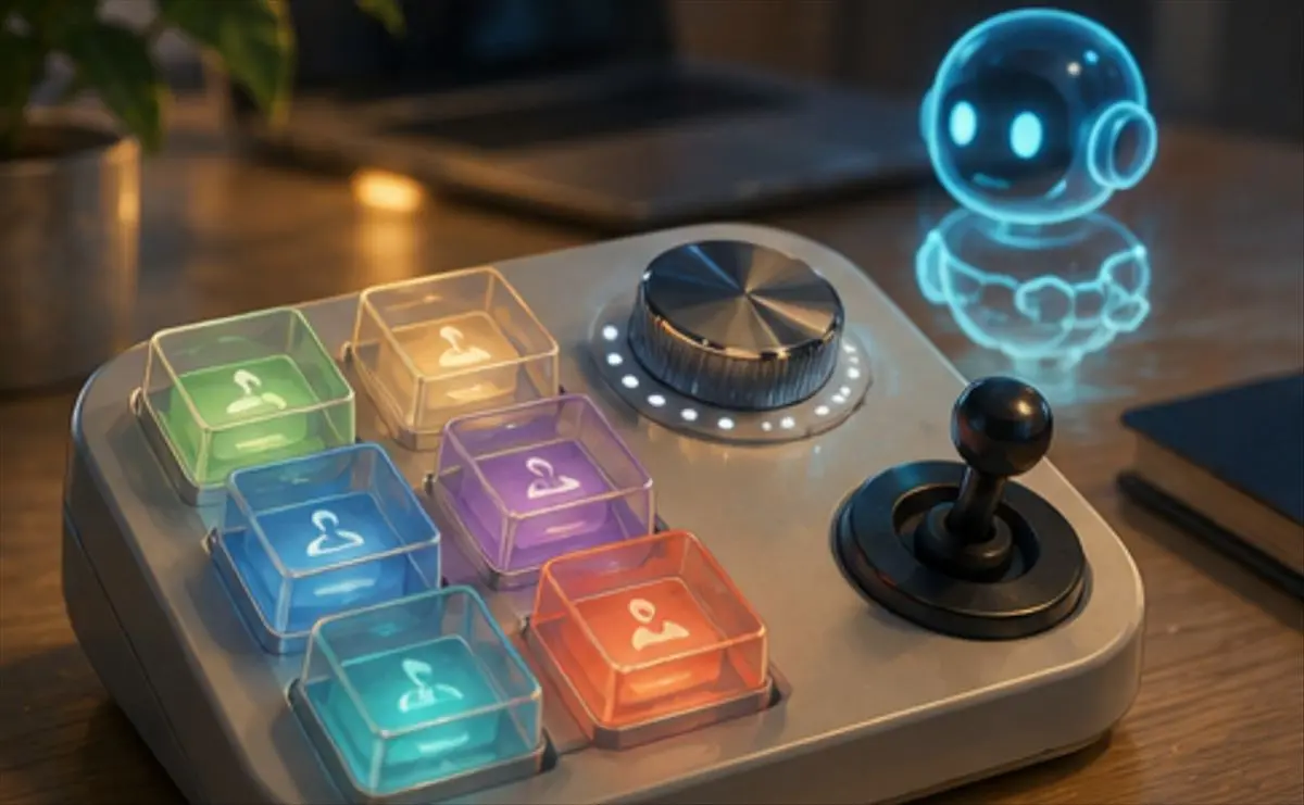 تصویر مرتبط با خبر: OpenAI Codex Micro: el primer hardware de OpenAI que ya está a la venta es un teclado de 230 dólares para agentes de código