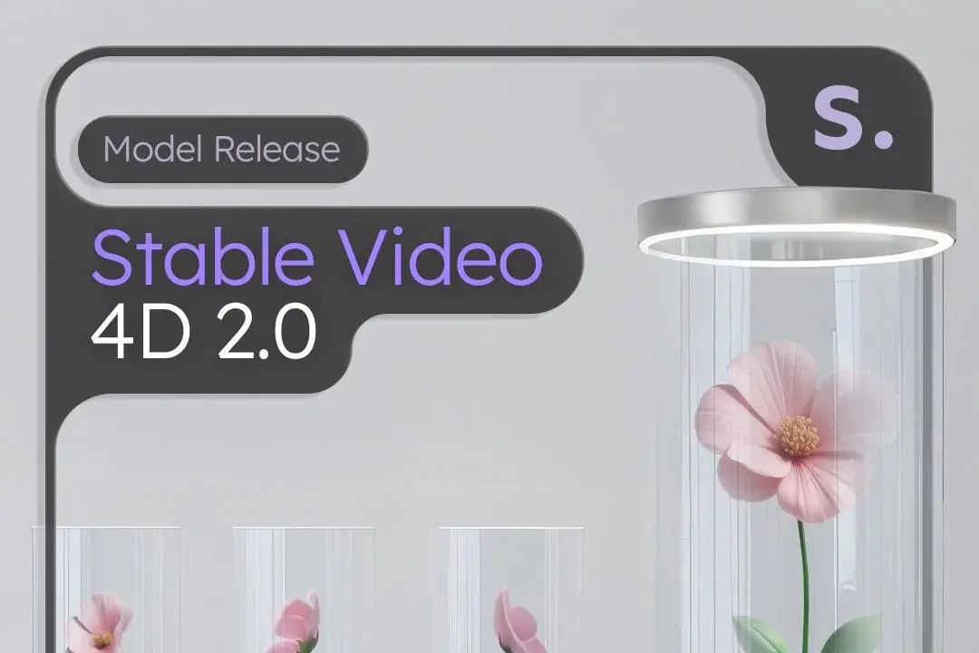 تصویر مرتبط با خبر: Stable Video 4D 2.0: Stability AI Enhances 4D Generation and View Synthesis with Stable Diffusion — Stability AI