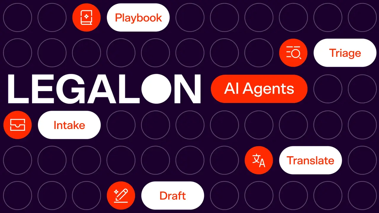 تصویر مرتبط با خبر: LegalOn Launches Five AI Agents Driving Step-Change Productivity for In-House Legal Teams