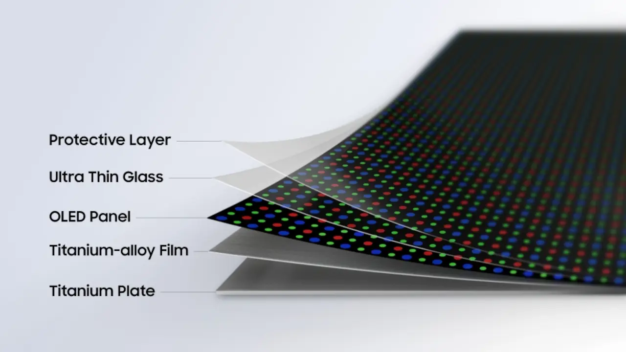 تصویر مرتبط با خبر: Samsung svela Flex Titanium, una nuova tecnologia per la prossima generazione di Galaxy Z