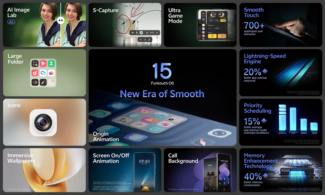تصویر مرتبط با خبر: vivo Unveils Funtouch OS 15: New Era of Smooth | vivo Global
