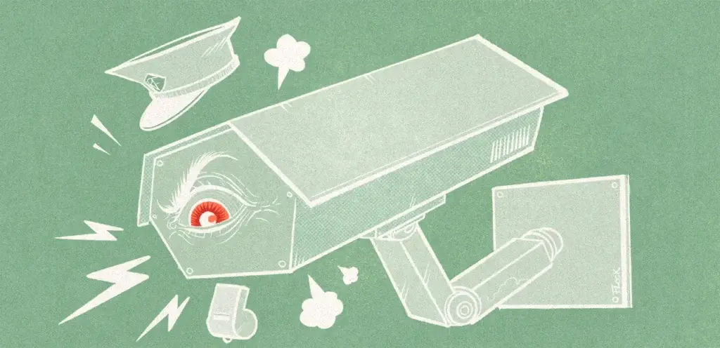 caméra de vidéosurveillance par Flock