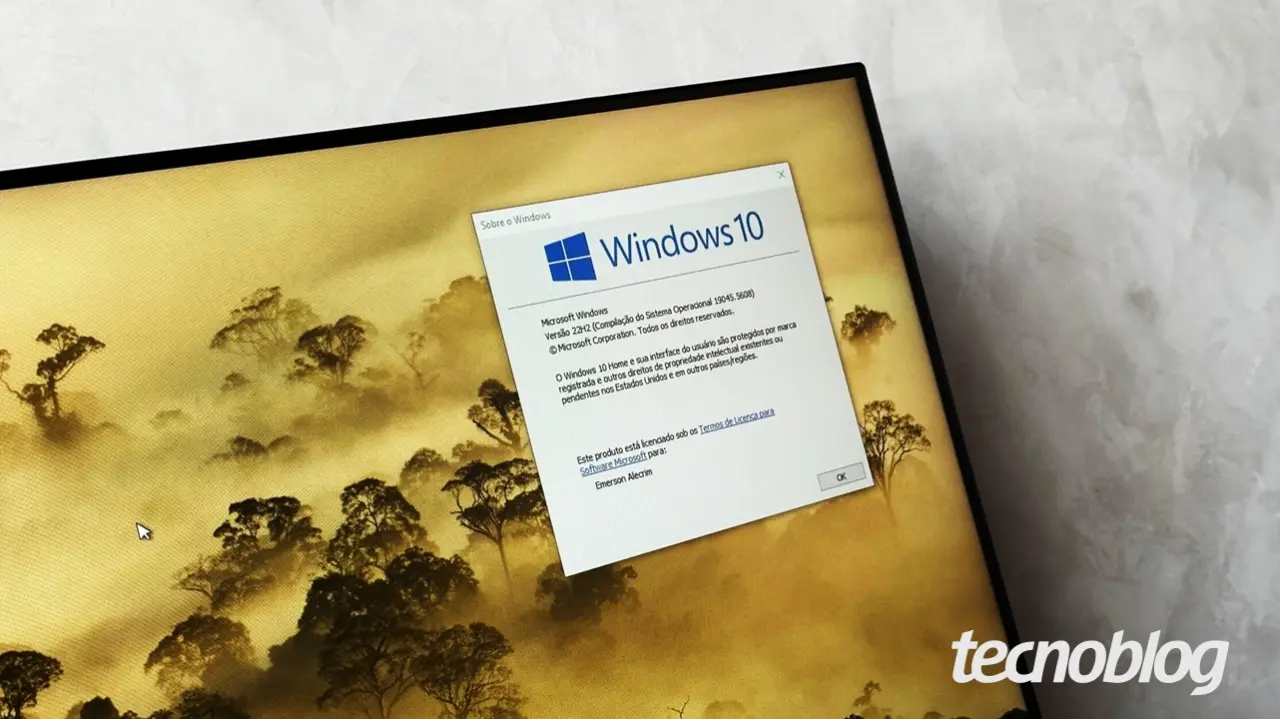 تصویر مرتبط با خبر: Windows 10 ainda resiste, mesmo sem suporte oficial • Tecnoblog