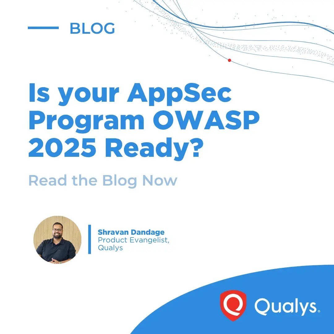 تصویر مرتبط با خبر: OWASP Top 10 2025 Coverage Map: Is Your AppSec Program Ready? | Qualys