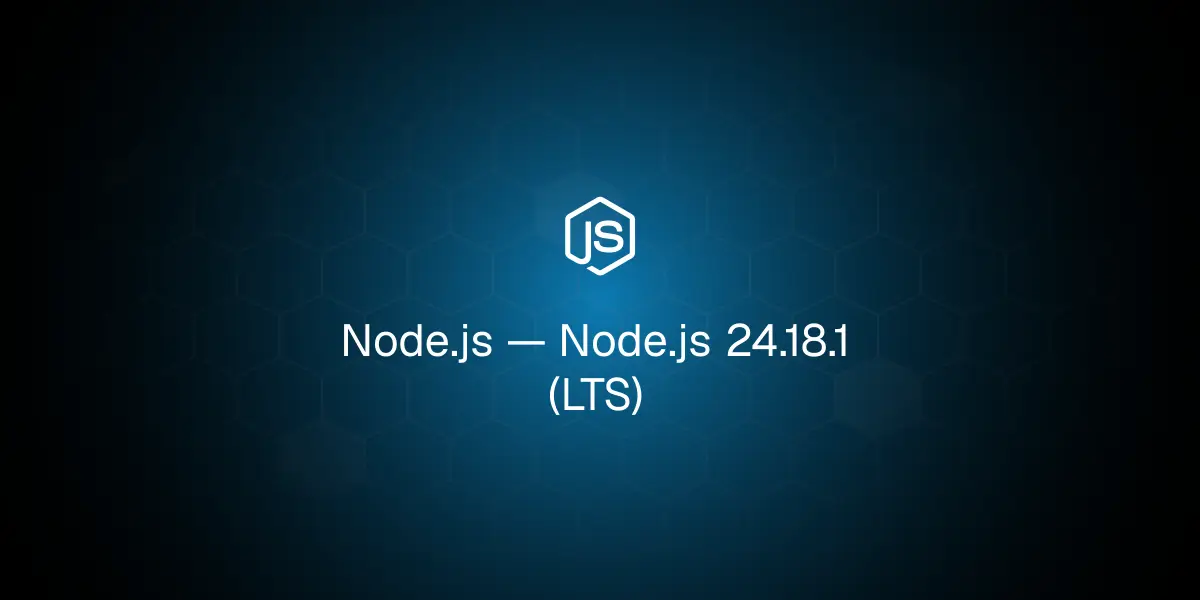 The Node.js Hexagon Logo
