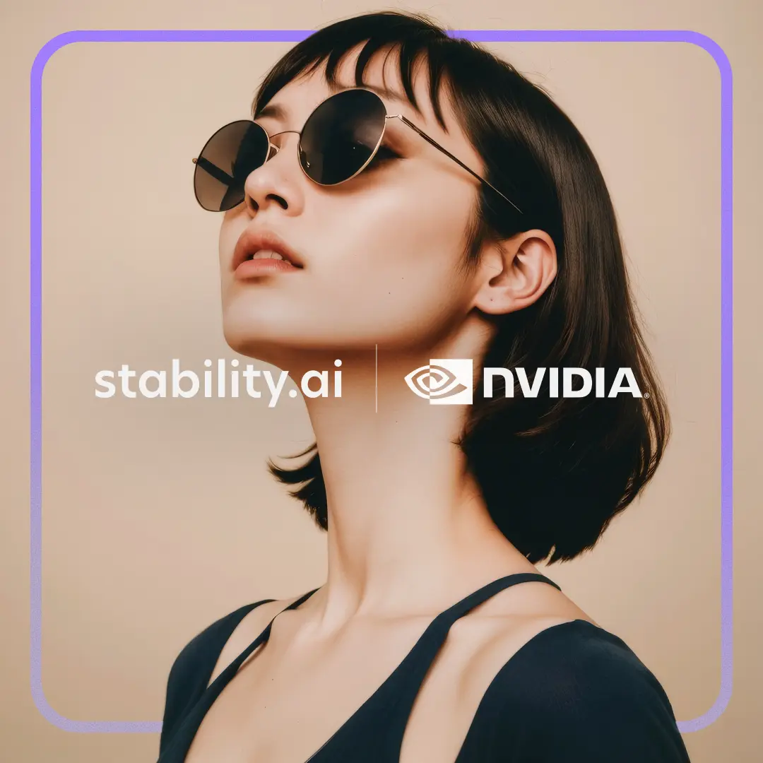 تصویر مرتبط با خبر: Stable Diffusion 3.5 Models Optimized with TensorRT Deliver 2X Faster Performance and 40% Less Memory on NVIDIA RTX GPUs — Stability AI