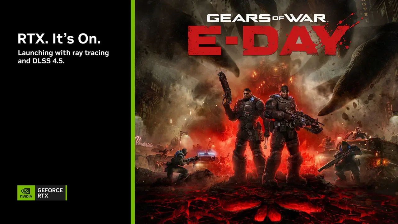 تصویر مرتبط با خبر: Gears of War: E-Day تنطلق في السادس من أكتوبر مع دعم DLSS 4.5 + RT