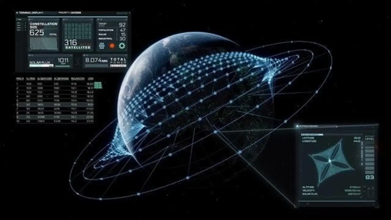 تصویر مرتبط با خبر: Les régulateurs américains valident le déploiement de 50 000 satellites-miroirs par Reflect Orbital