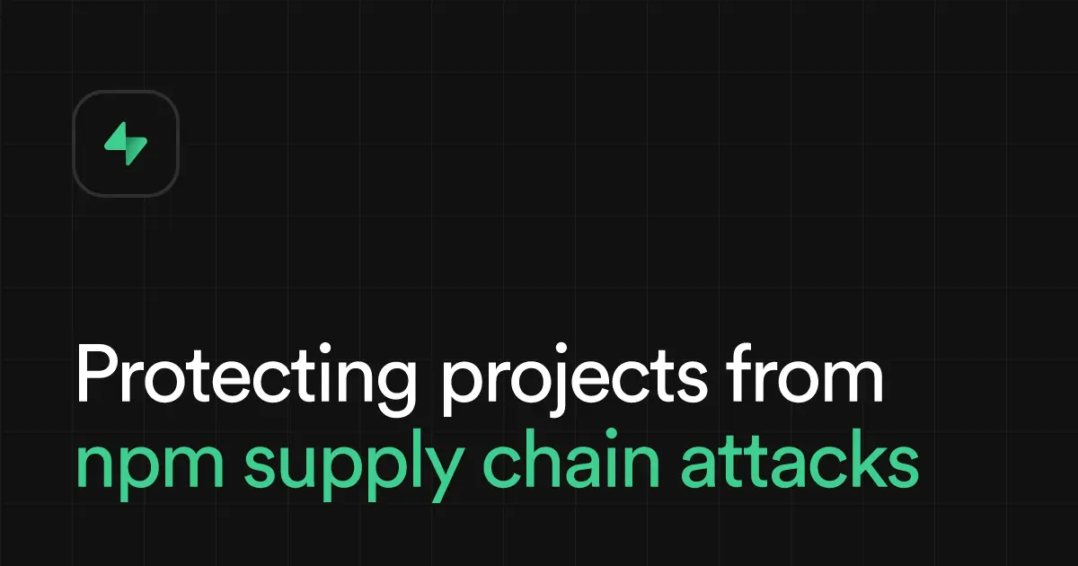 تصویر مرتبط با خبر: Protecting your Supabase projects from npm supply chain attacks