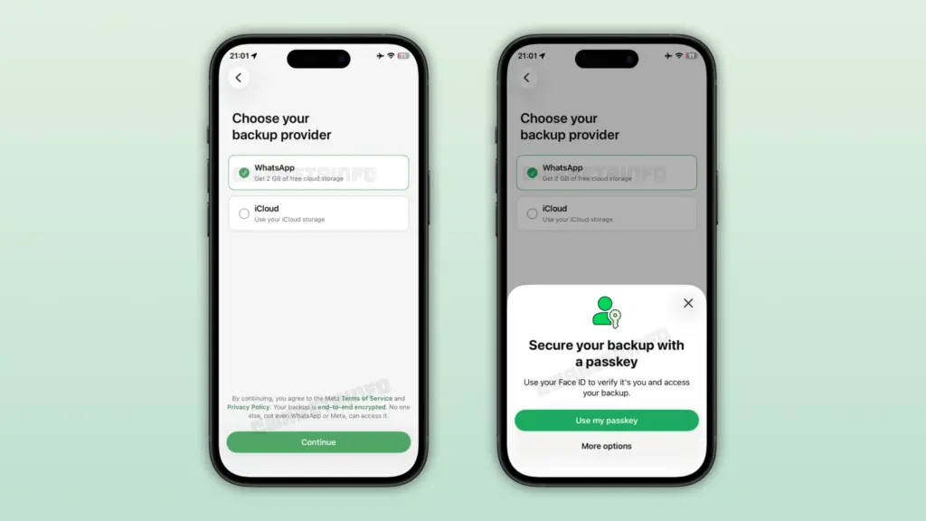 WhatsApp veut sauvegarder les conversations sans passer par Google Drive ou iCloud