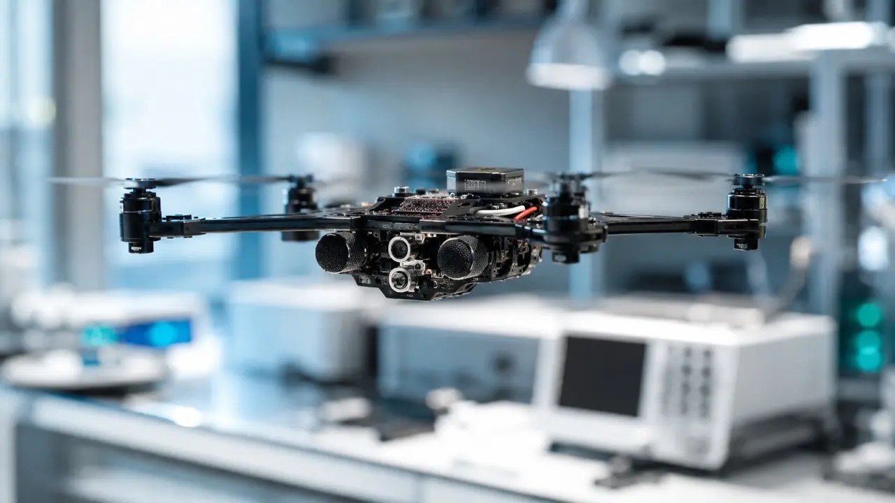 تصویر مرتبط با خبر: Niente insetticidi: arriva il micro-drone da 40 grammi che d