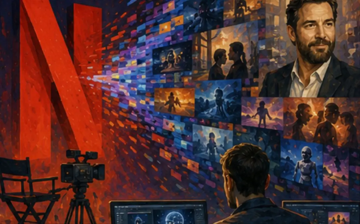 تصویر مرتبط با خبر: Netflix pagó exactamente 587 millones de dólares por InterPositive, la startup de IA cinematográfica de Ben Affleck