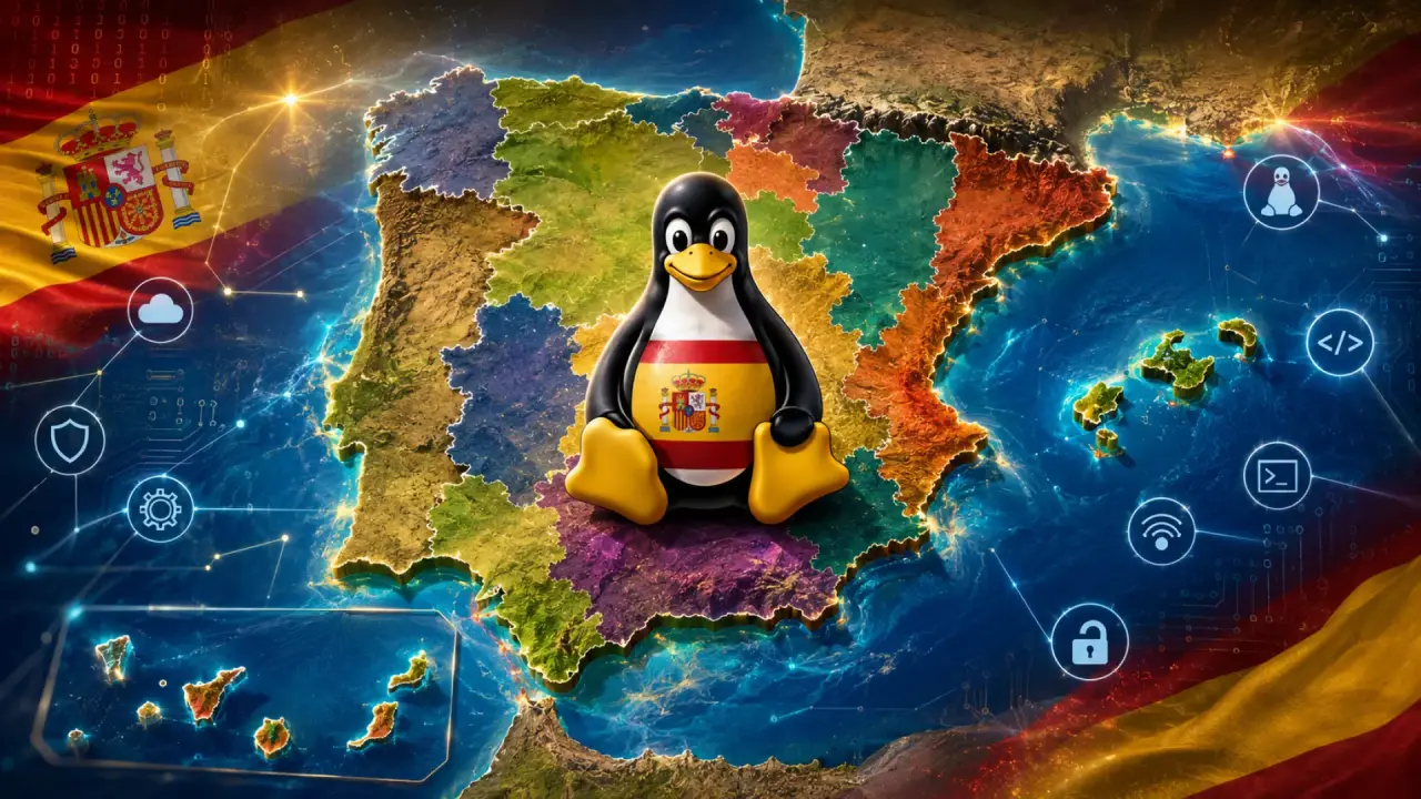 Distros Linux Comunidades Autónomas España