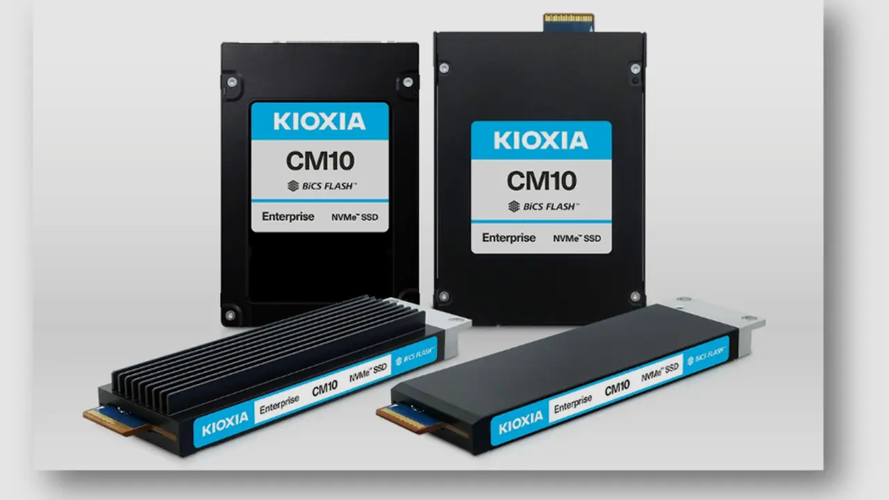 تصویر مرتبط با خبر: Neue High-End-SSDs: Kioxia erhöht auf 28 GB/s mit PCIe 6.0