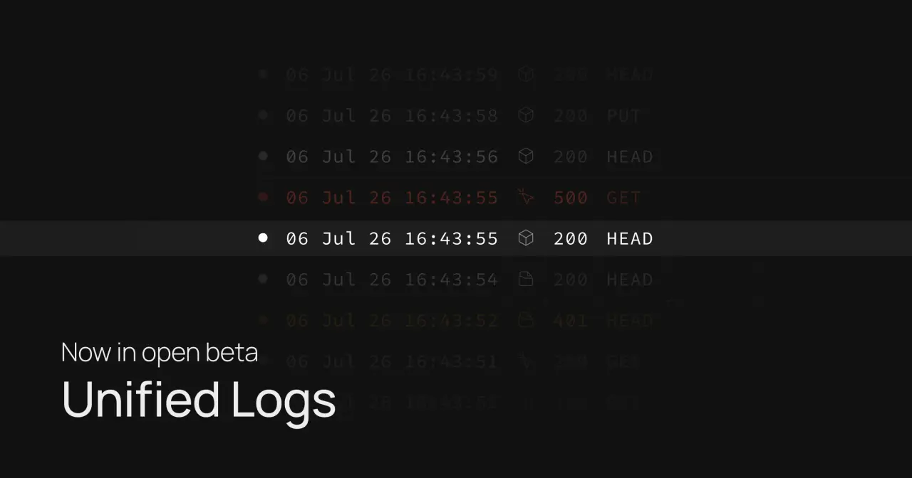 تصویر مرتبط با خبر: Unified Logs is now in open beta