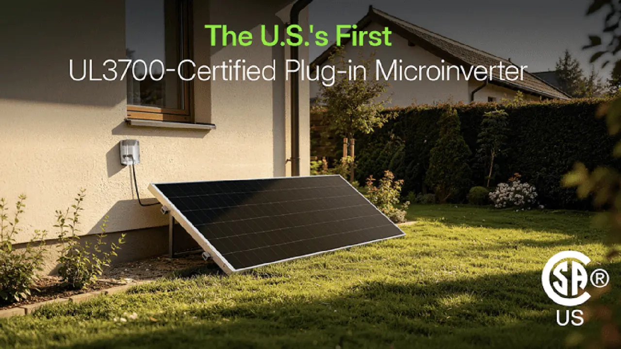 تصویر مرتبط با خبر: The first UL 3700-compliant plug-in solar microinverter is now available in the US - Engadget