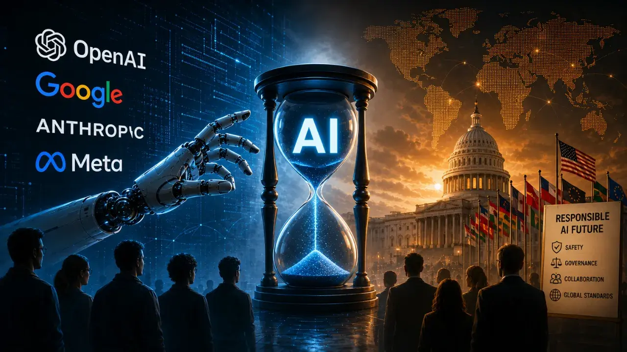 تصویر مرتبط با خبر: Over 1,100 OpenAI, Google, Anthropic and other AI employees call for AI slowdown, cite real risk