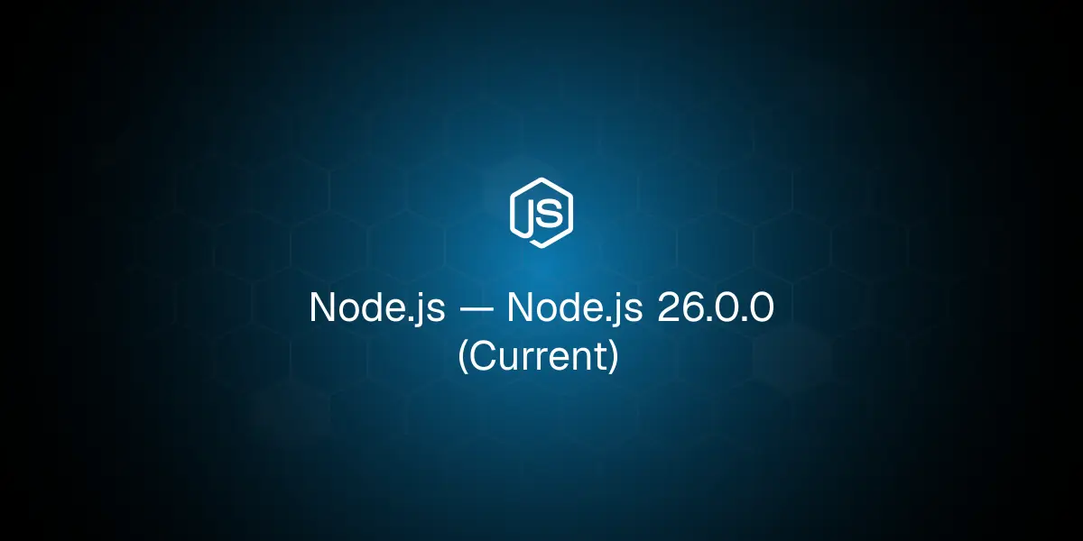 The Node.js Hexagon Logo