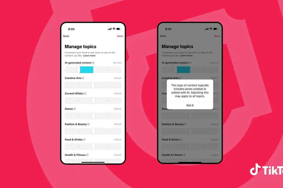 تصویر مرتبط با خبر: TikTok is getting tired of AI slop and is testing out new AI content guidelines 