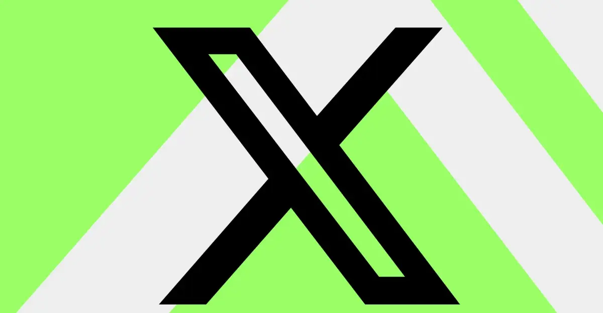 Vector collage of the X logo.
