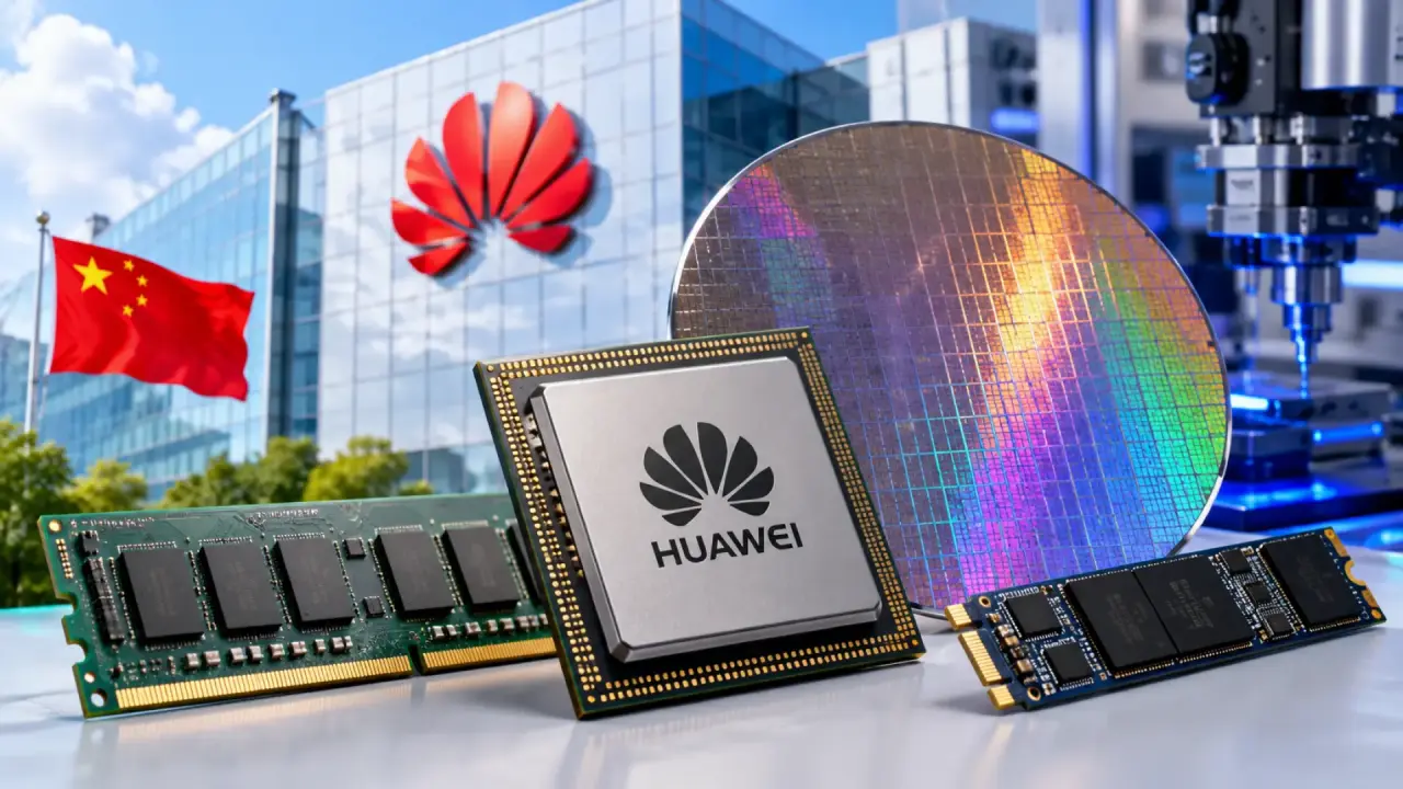 Fábricas de RAM de Huawei en China