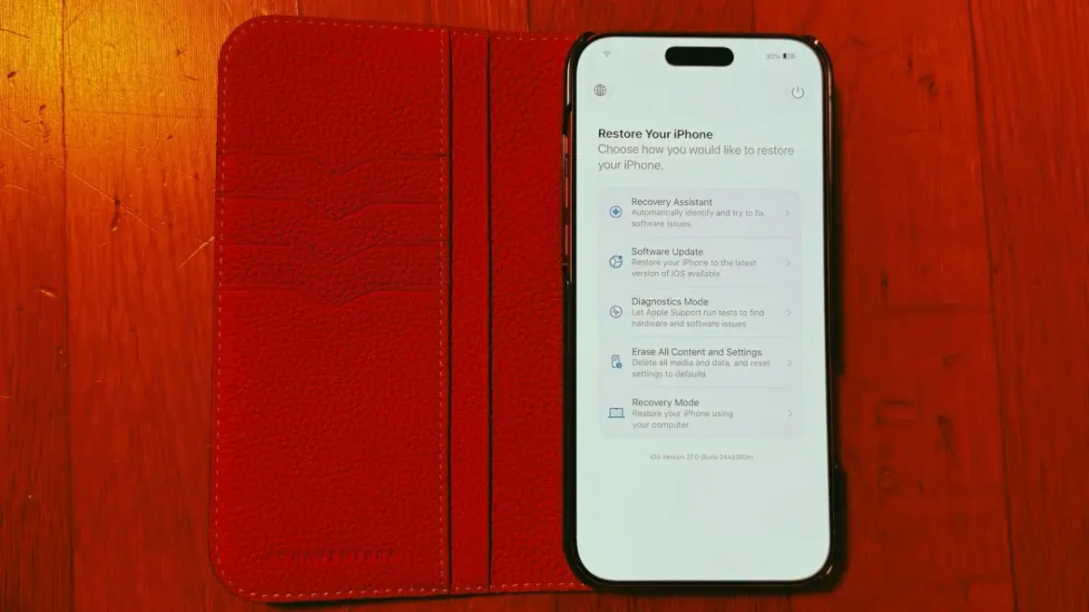 تصویر مرتبط با خبر: Neuer Wiederherstellungsmodus: So funktioniert er in iOS 27