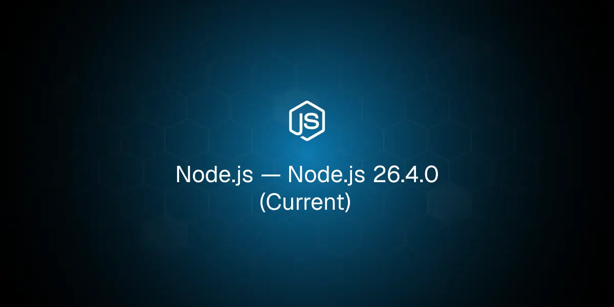 The Node.js Hexagon Logo