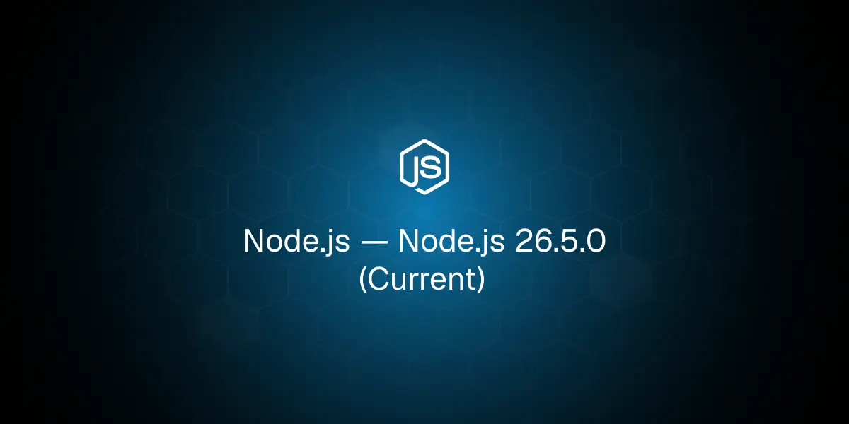 The Node.js Hexagon Logo