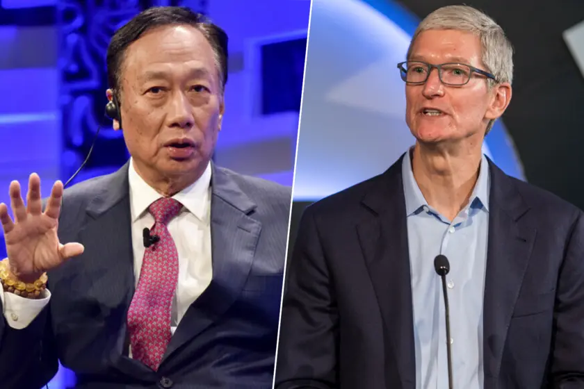 تصویر مرتبط با خبر: "Puedo solucionar esto", Terry Gou, fundador de Foxconn en la llamada a Tim Cook que cambió la historia de Apple