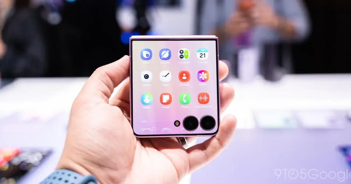 تصویر مرتبط با خبر: Galaxy Z Flip 8 finally cares about cover screen apps, but just barely