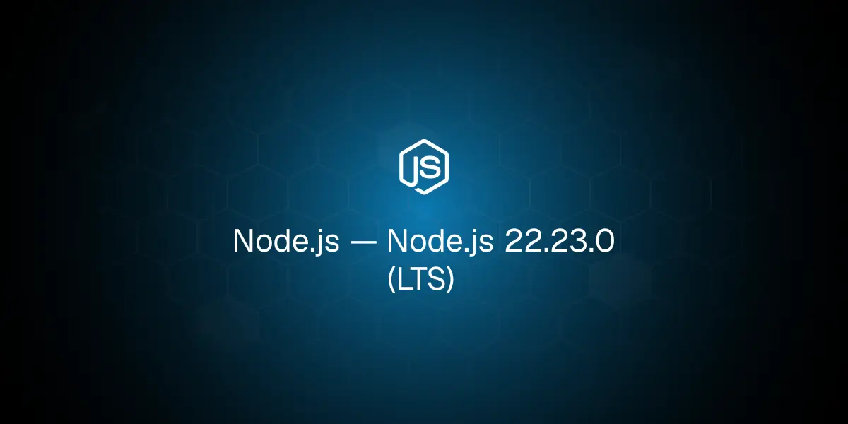 The Node.js Hexagon Logo