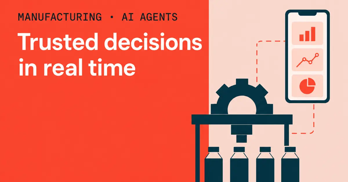 تصویر مرتبط با خبر: Agents for production lines: Trusted decisions in real time