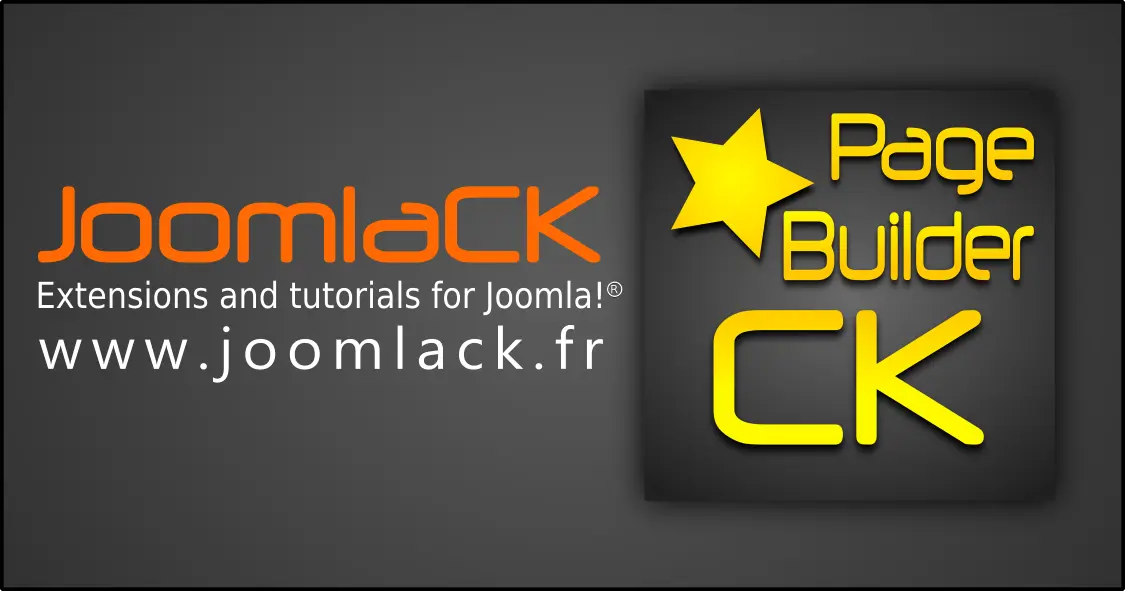 تصویر مرتبط با خبر: Page Builder CK for Joomla