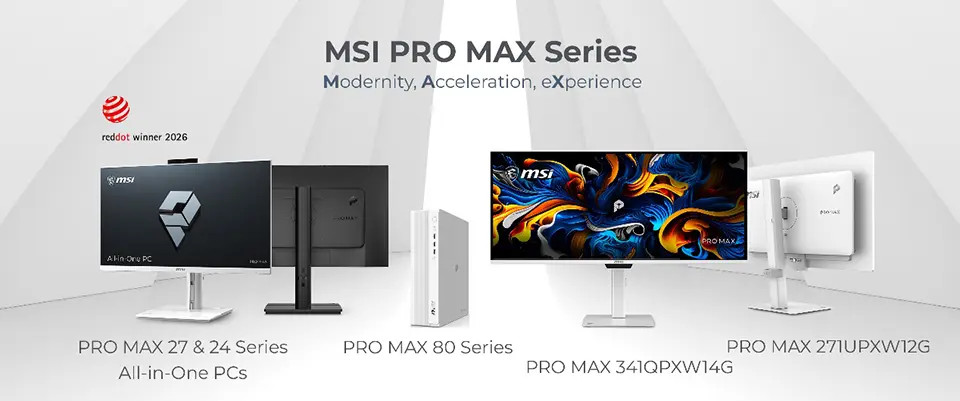 Linha PRO MAX COMPUTEX 2026