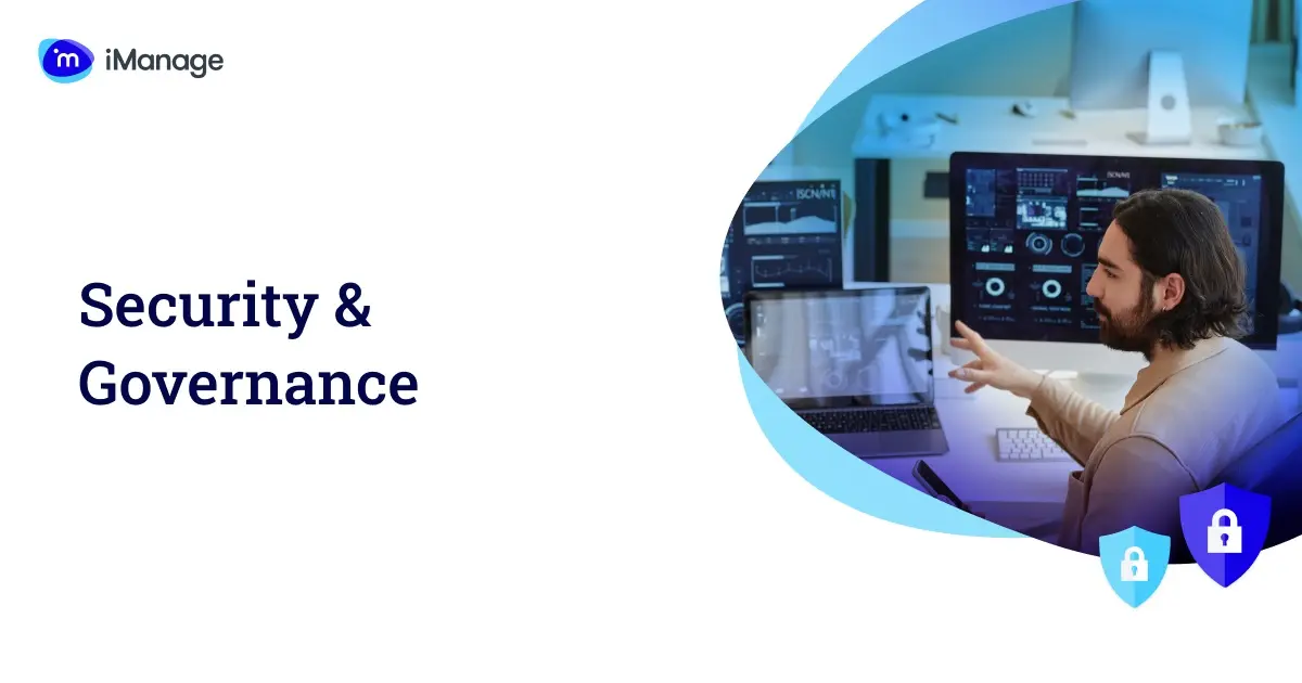 تصویر مرتبط با خبر: Security & Governance | iManage